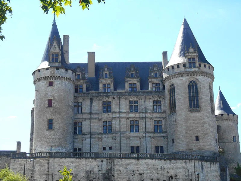 Château and town of La Rochefoucauld
