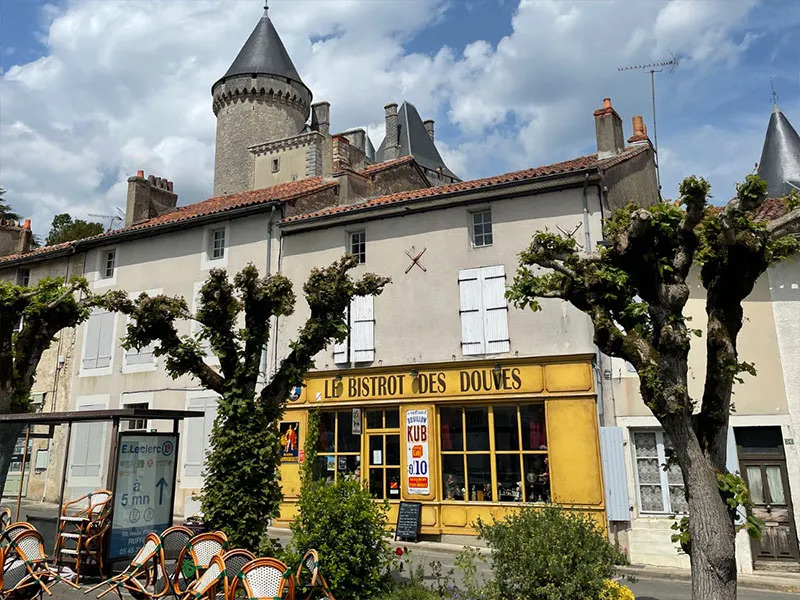 Riverside village of Verteuil-sur-Charente