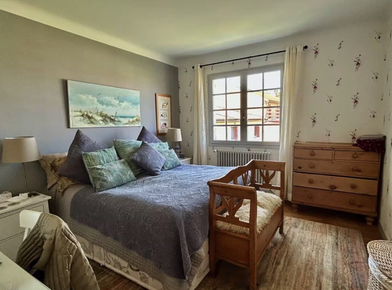 The main bedroom in the Main House